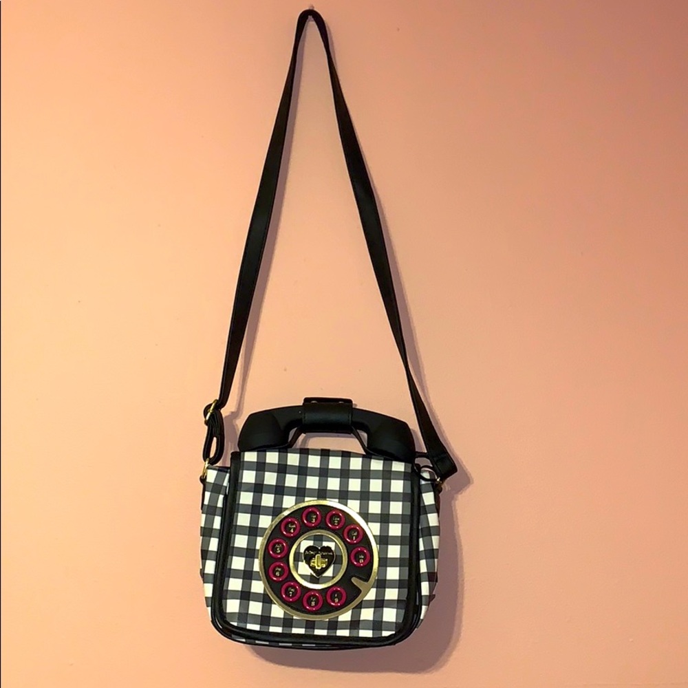 Betsey Johnson cross body purse